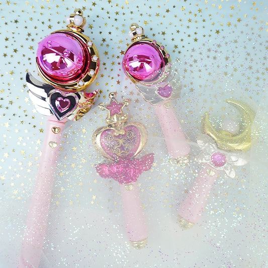 Flower Fairy Glowing Magic Wand with Sound Effects