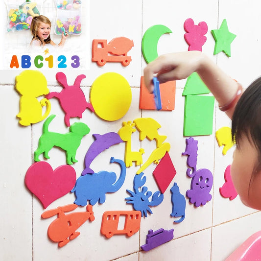 Alphanumeric Letter Bathroom Toys