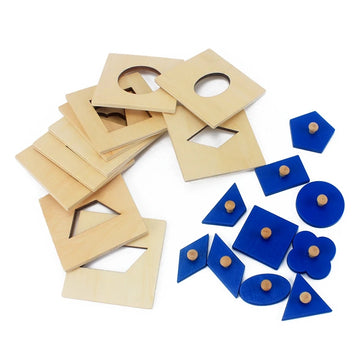 Family Version Baby Toy Wood Insets Set