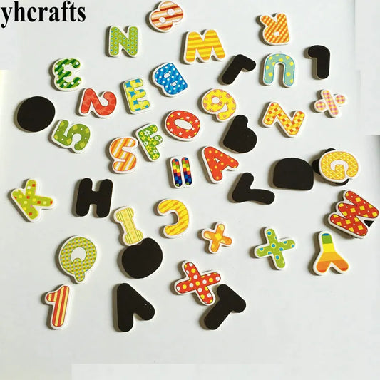 41PCS Soft Magnet Set: Letters, Numbers & Math Symbols