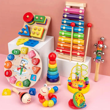 Baby Educational Toy Wooden 3D Toys