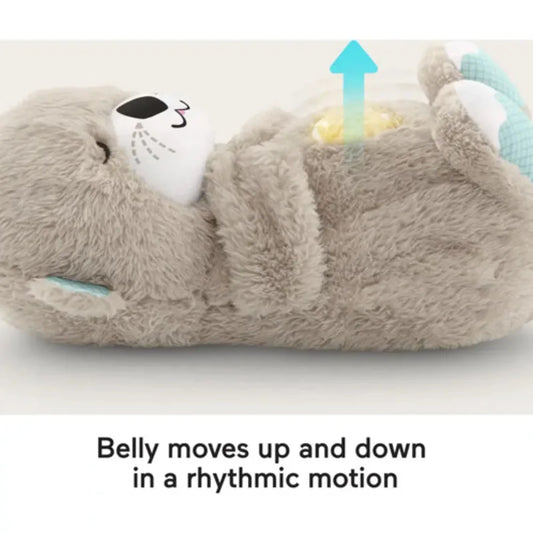 Breathing Plush Otter w/Soothing Musical Tunes